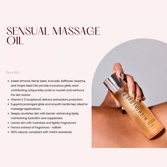 Sensual Edible Massage Oil
