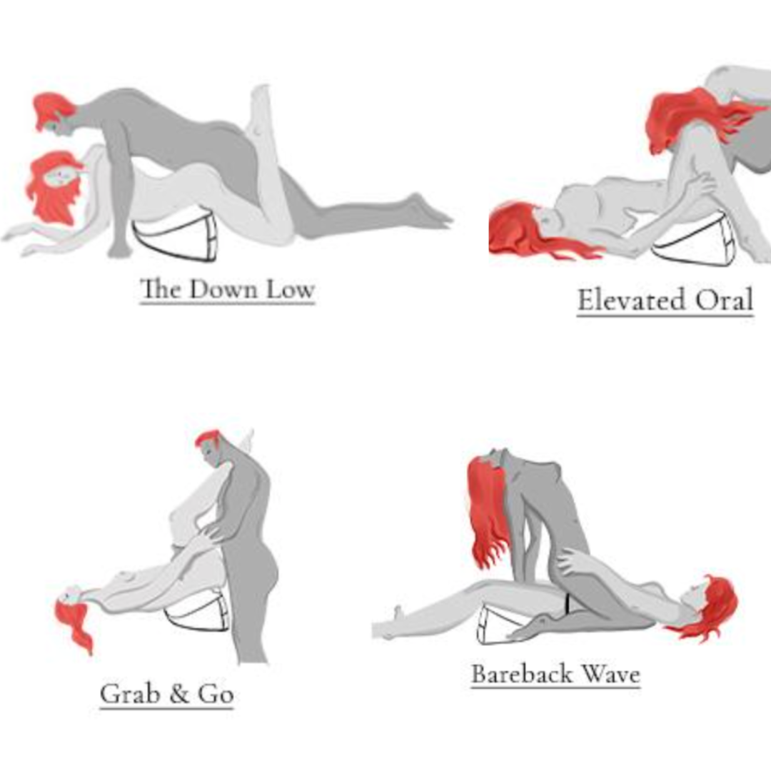 Heart Wedge Pillow