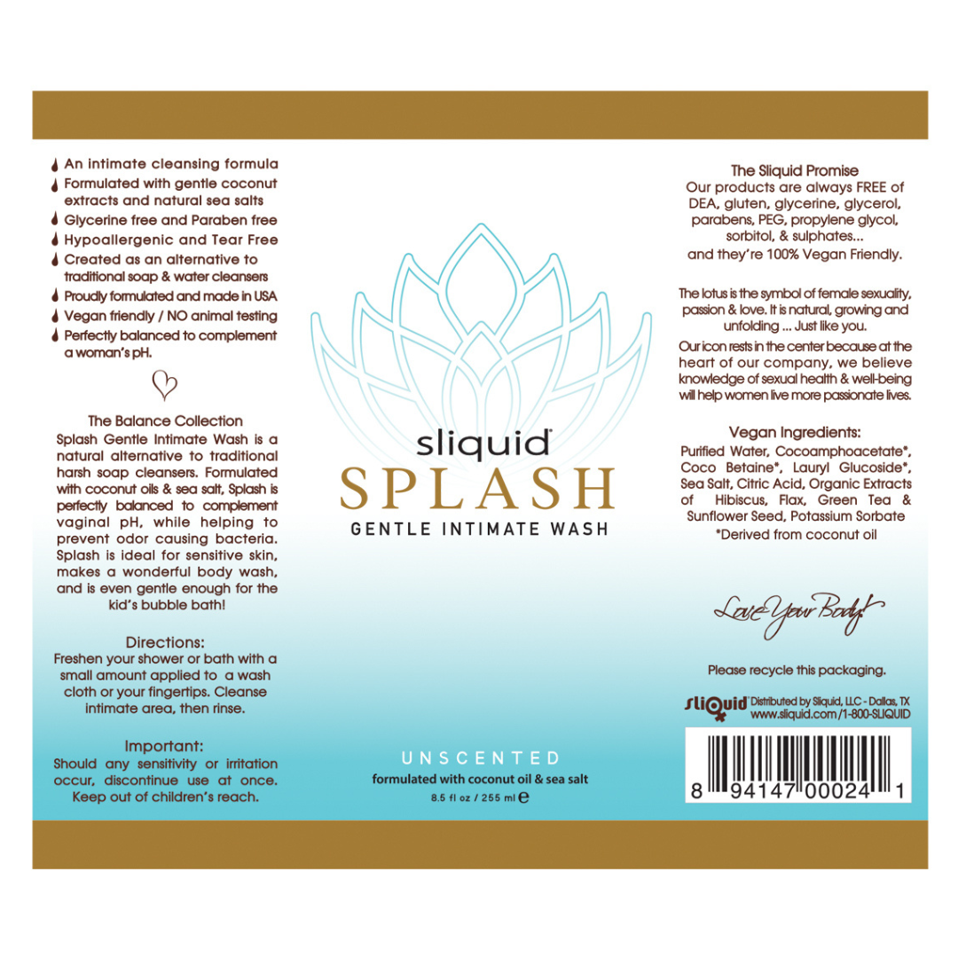 Splash Intimate Wash