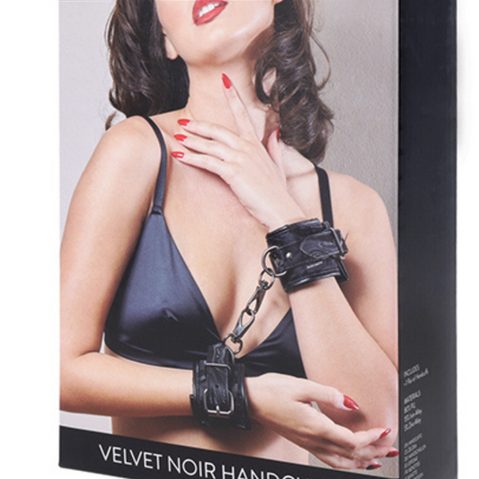 Velvet Noir Handcuffs