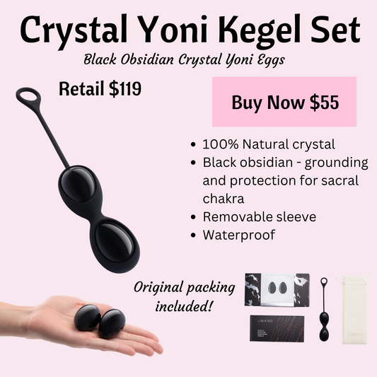 Demo Sale - Crystal Yoni Kegel Set