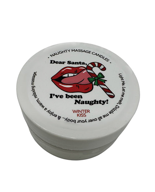 Holiday Naughty Mini Massage Candle