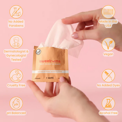 Sweetums Intimate Wipes