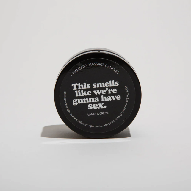 Naughty Mini Massage Candle