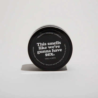 Naughty Mini Massage Candle