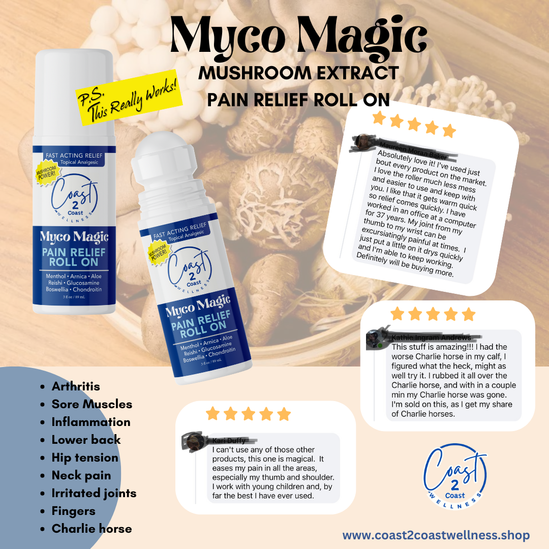 Myco Magic Mushroom Pain Relief Roll On