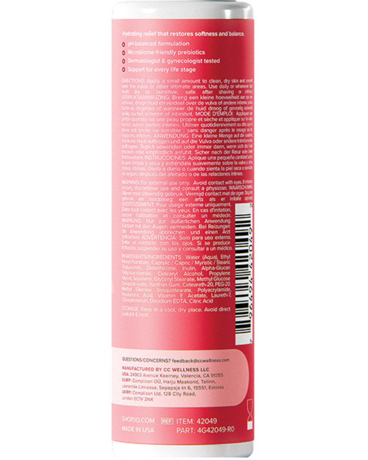 Vitalize Nourish Restoring Intimate Moisturizer
