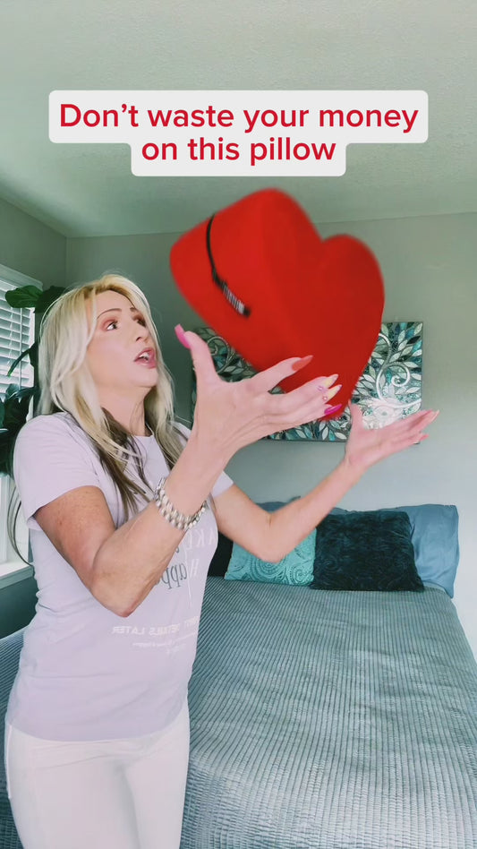 Heart Wedge Pillow